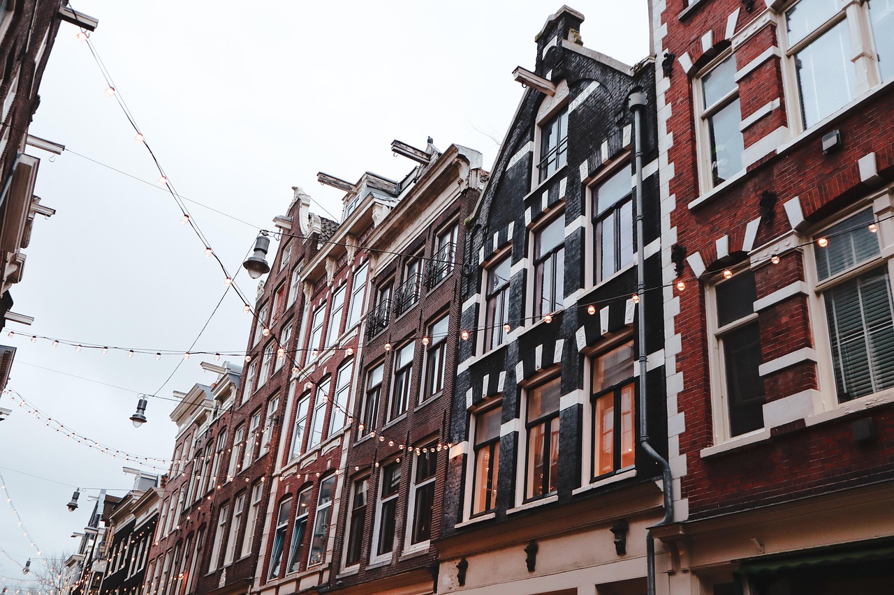 Amsterdam cityscape showing accessible infrastructure