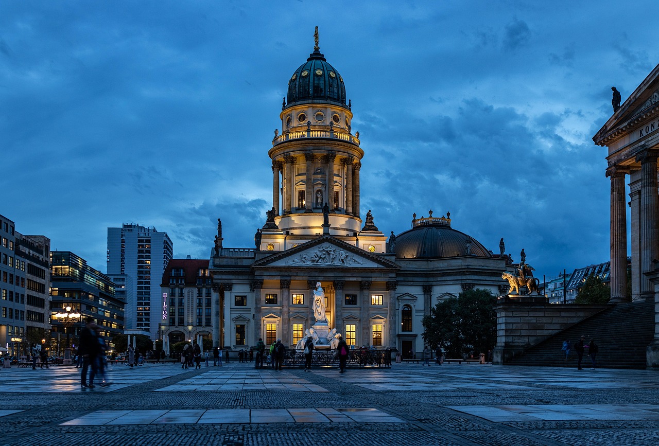 Berlin cityscape showing accessible infrastructure