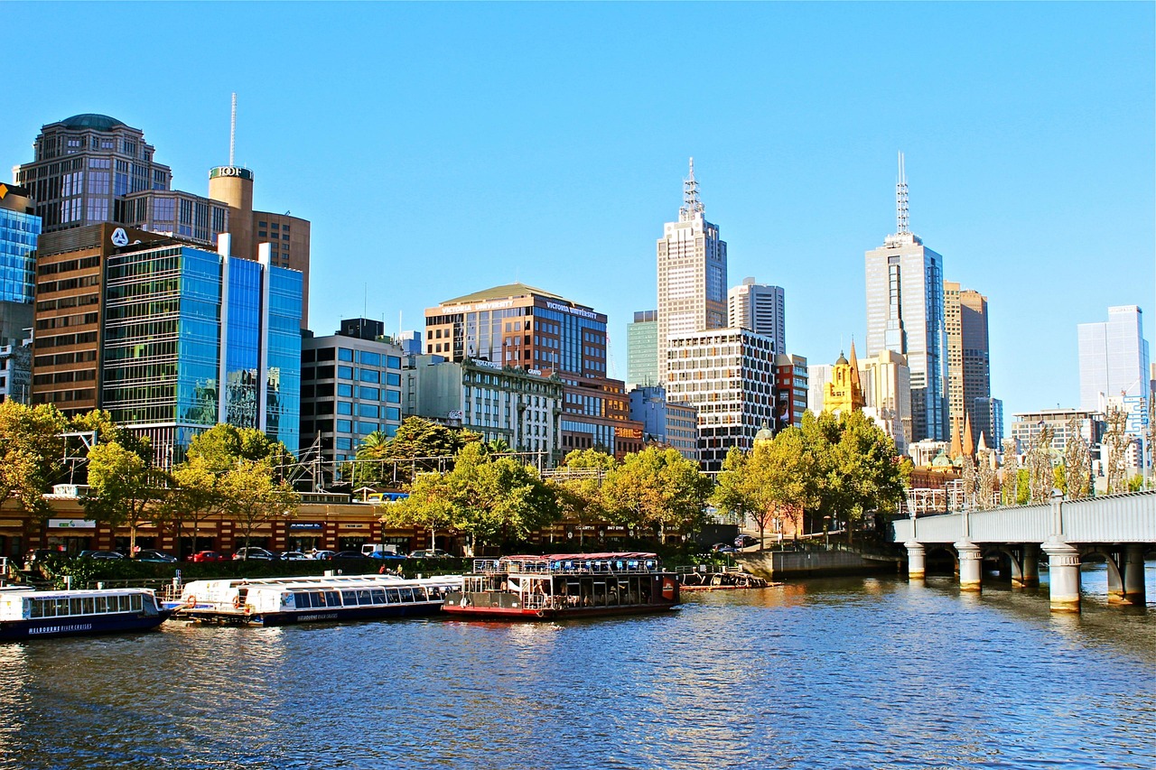 Melbourne cityscape showing accessible infrastructure