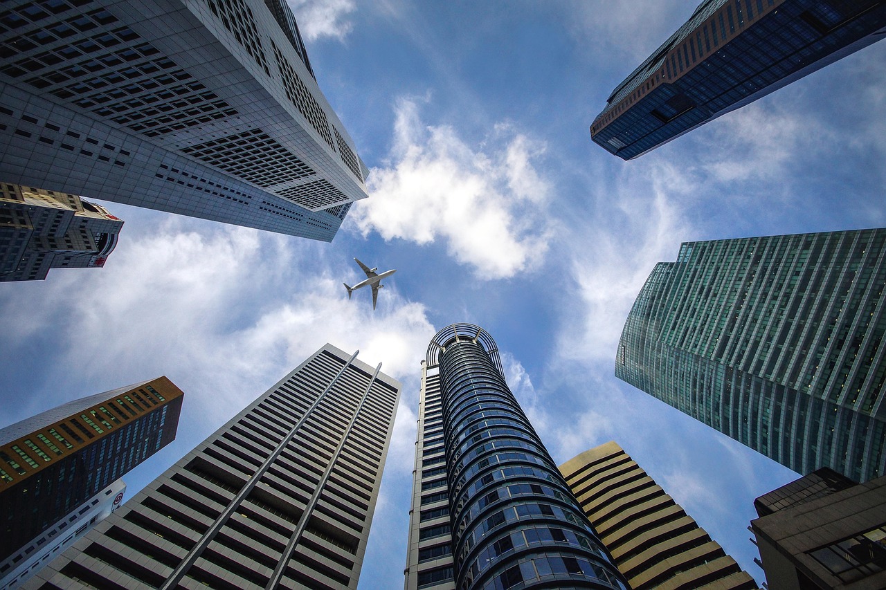 Singapore cityscape with accessible hotel options