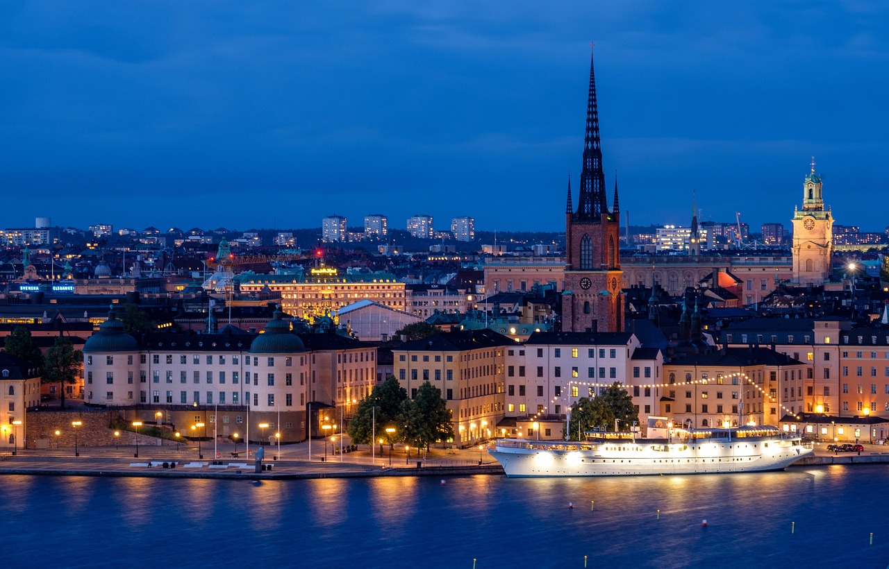 Stockholm cityscape showing accessible infrastructure