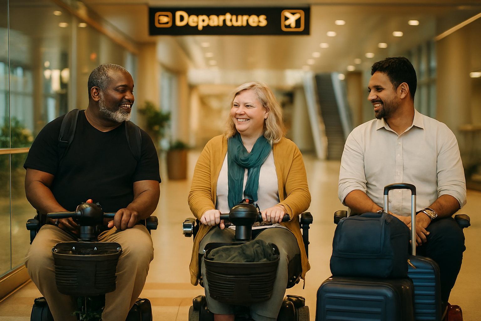 Traveling with Mobility Scooters